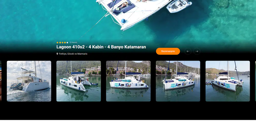 Aloha Sailing tekne sayfası: Lagoon 410s2 katamaran ve fotoğraf galerisi